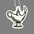 Paper Air Freshener W/ Tab - Oil Lamp (Genie)